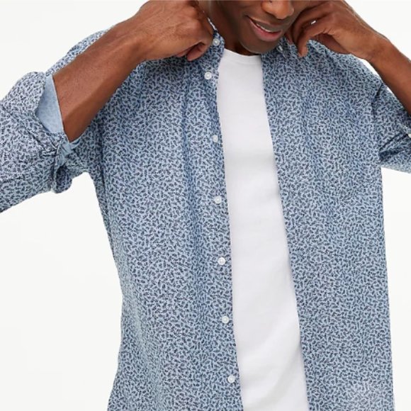 J. Crew Other - J.Crew Slim Flex Floral Print Men's Casual Long Sleeve Button Up Mens NWT